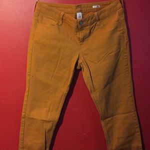 Mustard Skinny Jeans